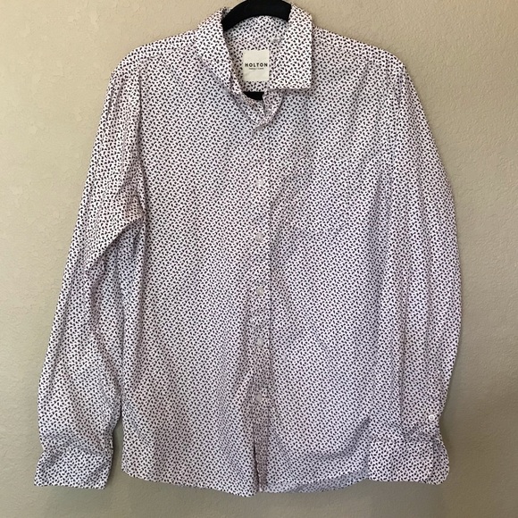 Holton Canvas + Cloth Button down shirt medium - Picture 2 of 9
